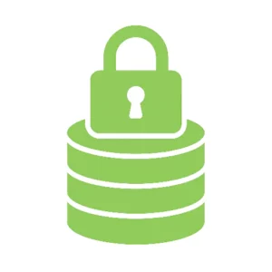 6-securite-des-donnees-icon-vert-pomme Quelle sécurité est apportée à vos Données ?